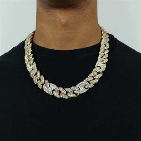 big gucci chain|gucci chain link necklace.